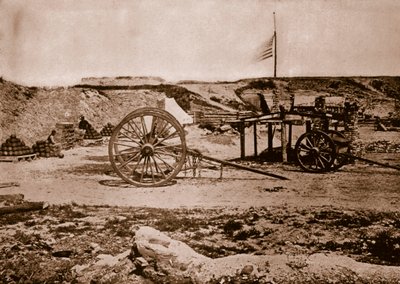 Fort Johnson, Charleston, South Carolina by Mathew B. Brady